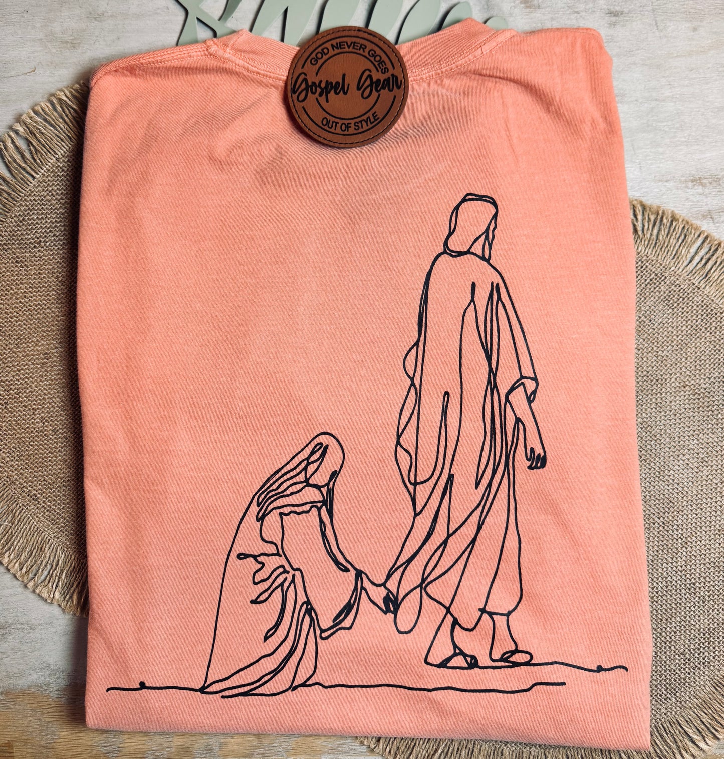 Hang By The Hem Of His Garment - Christian Shirt - Christian Apparel - Graphic Tee - Christian Gift (2-20)