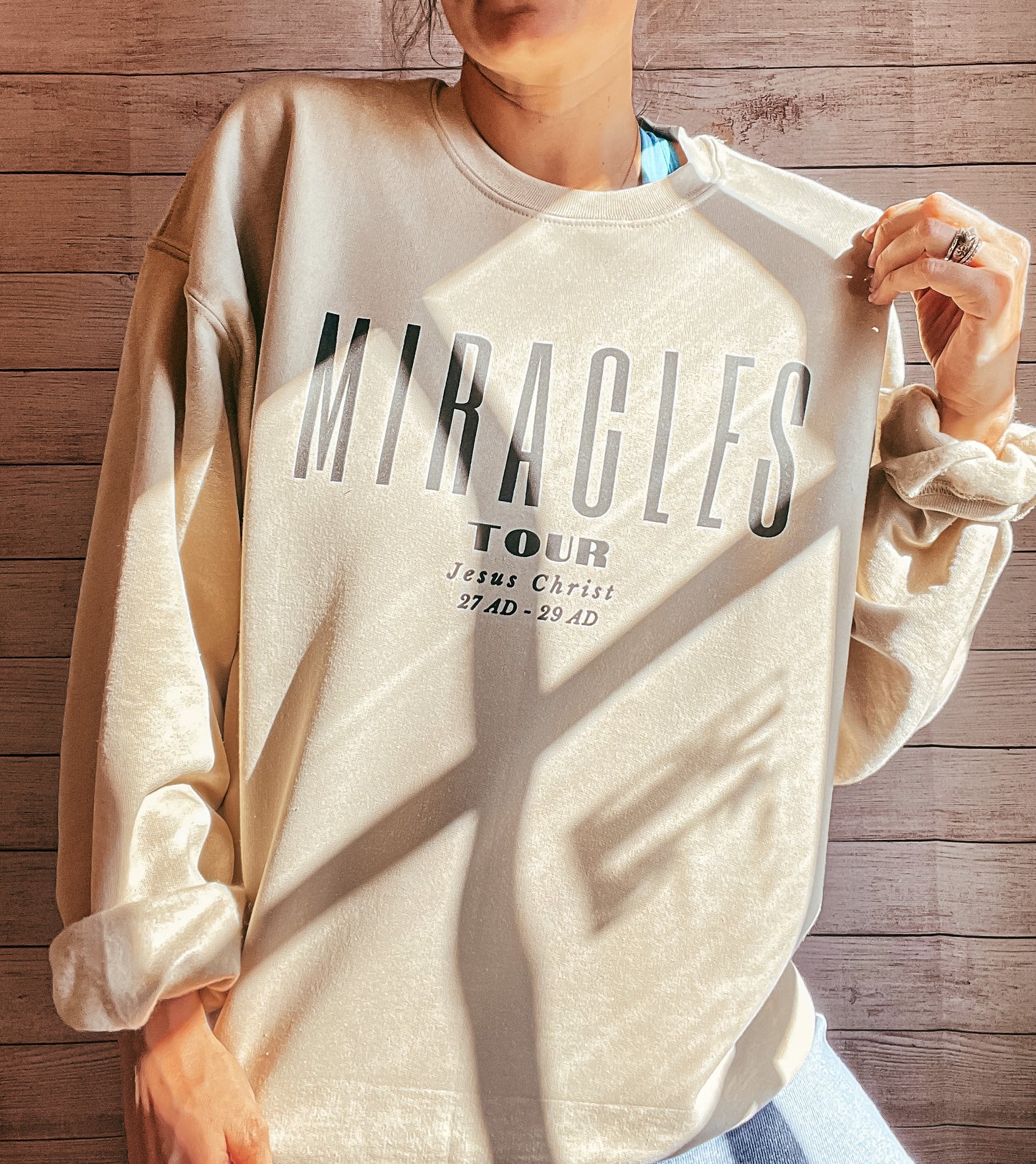 Miracles Tour Christian Shirt - Jesus Miracles Tour - Trendy Christian Shirt - Christian Gift - Christian Apparel