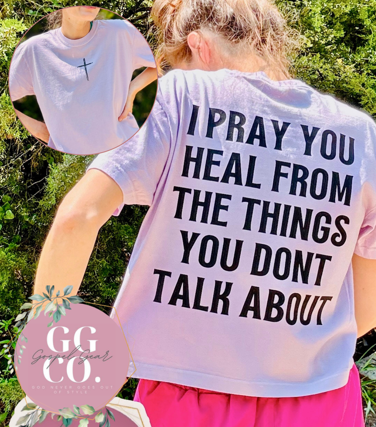 I Pray You Heal - Christian Shirt - Christian Apparel - Graphic Tee - Christian Gift