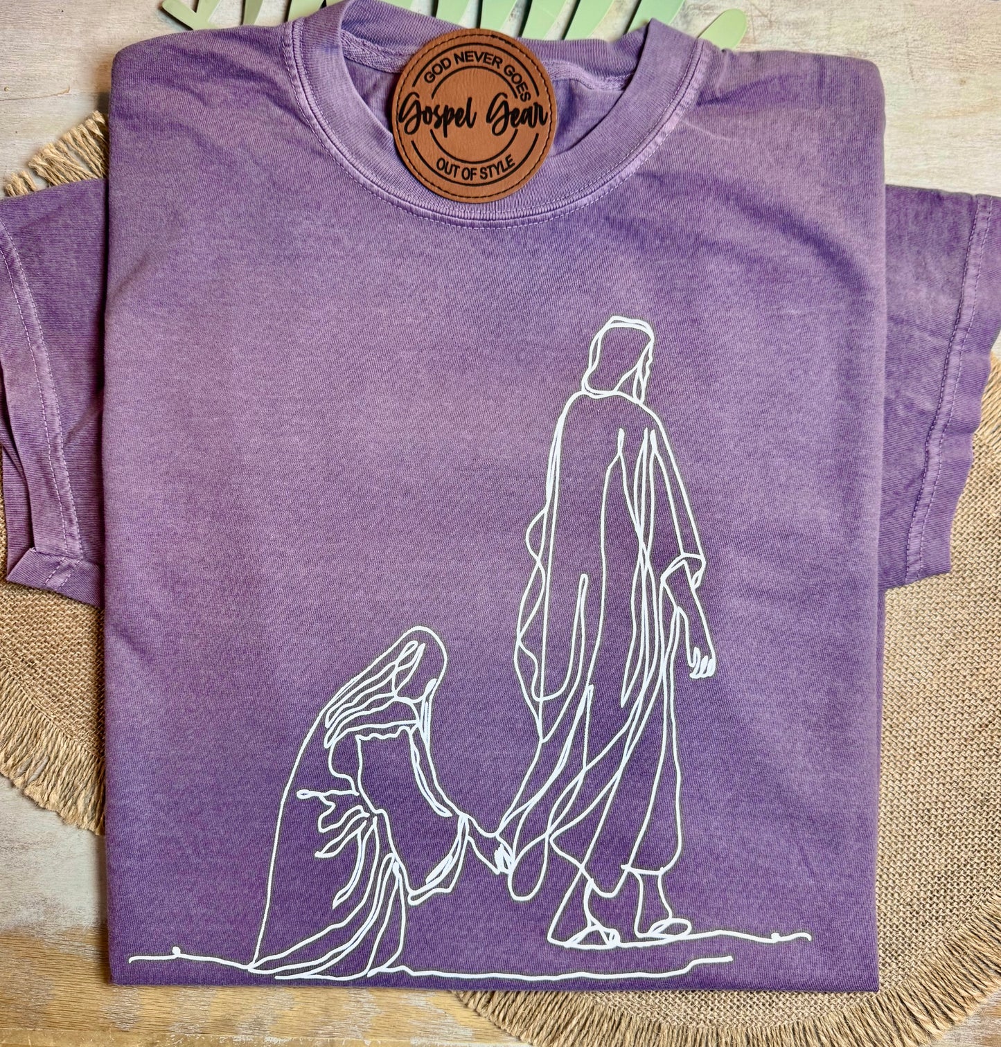 Hanging By A Thread - Christian Shirt - Christian Apparel - Graphic Tee - Christian Gift (8-1)