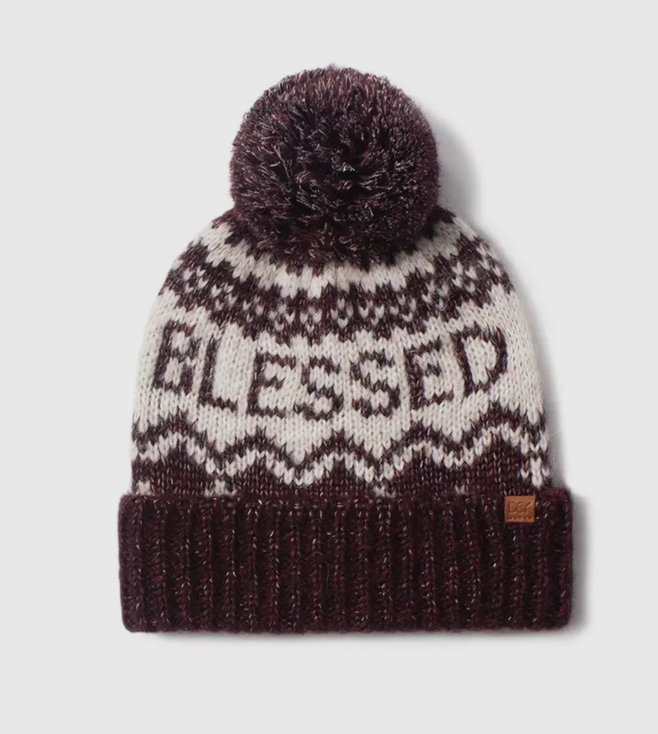 Blessed Knit Pom Beanie