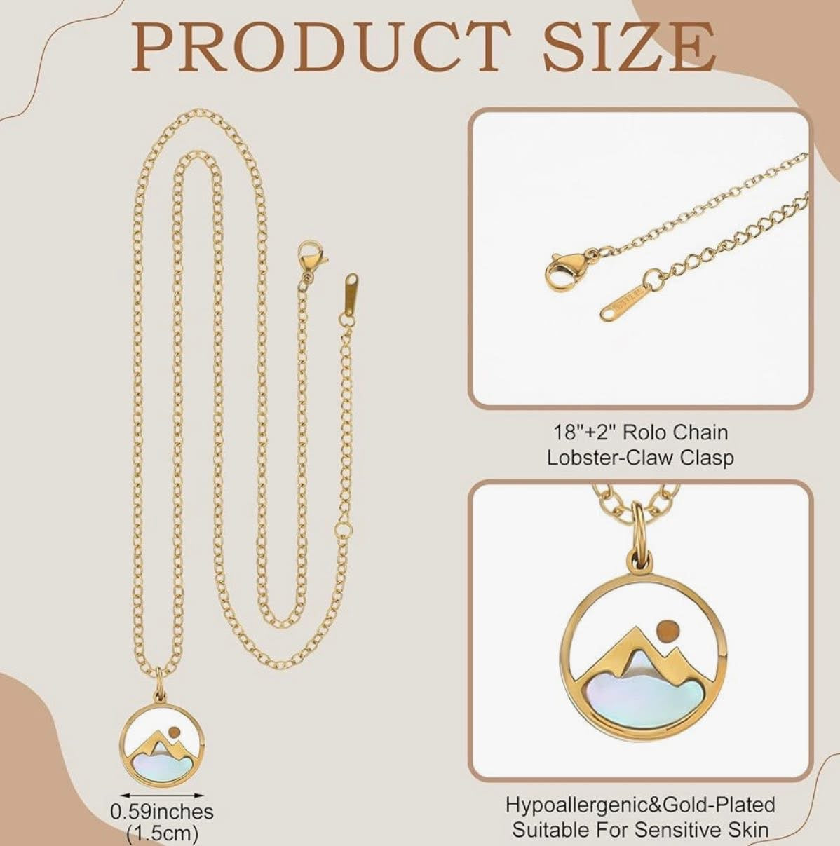 Pearl Mountain Mustard Seed Necklace - Christian Jewelry - Christian Necklace - Christian Gift
