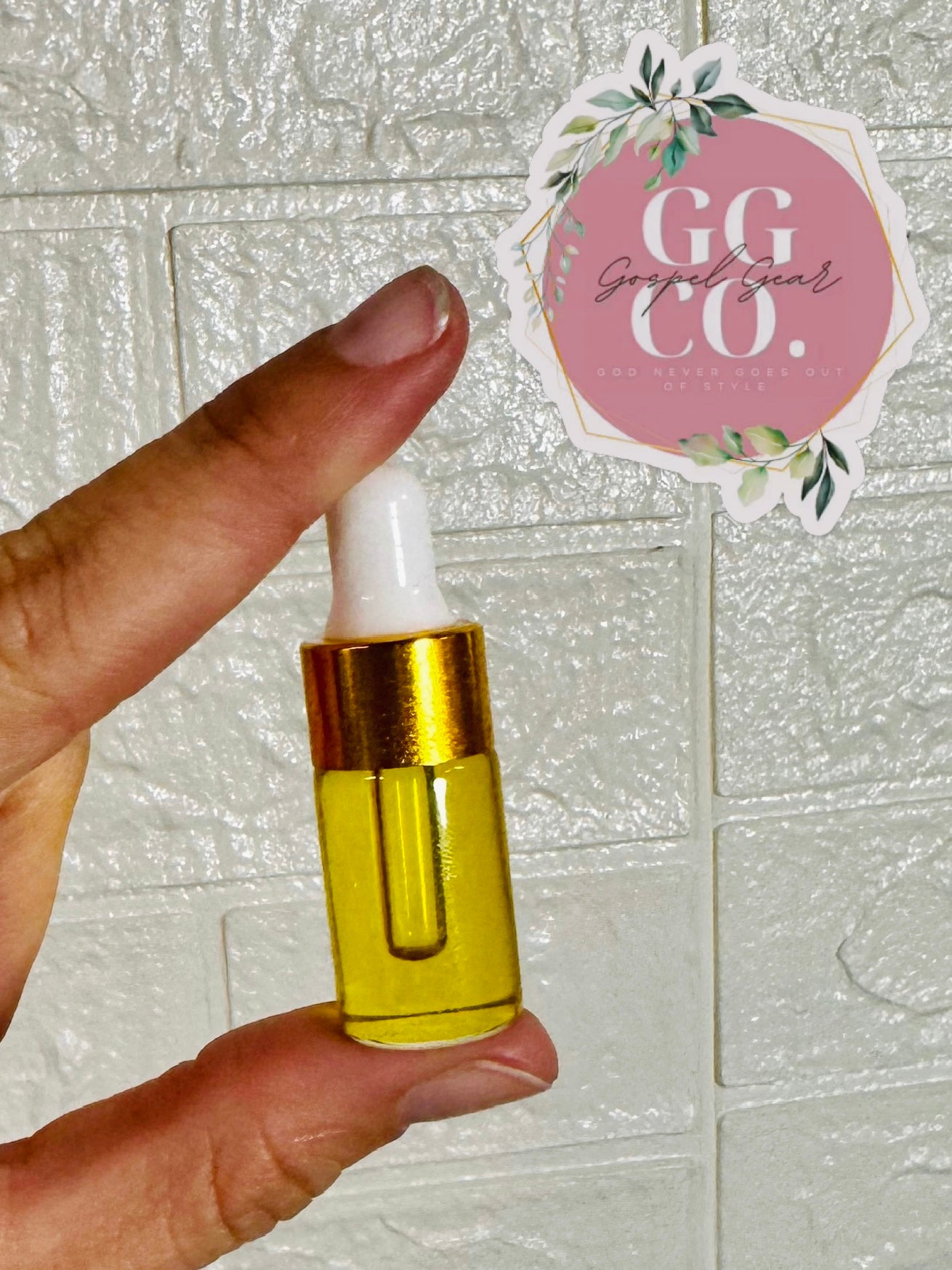 Christian Anointing Oil - Anointing Oil Dropper Bottles - Holy Oils - Prayer Oils - Christian Gift