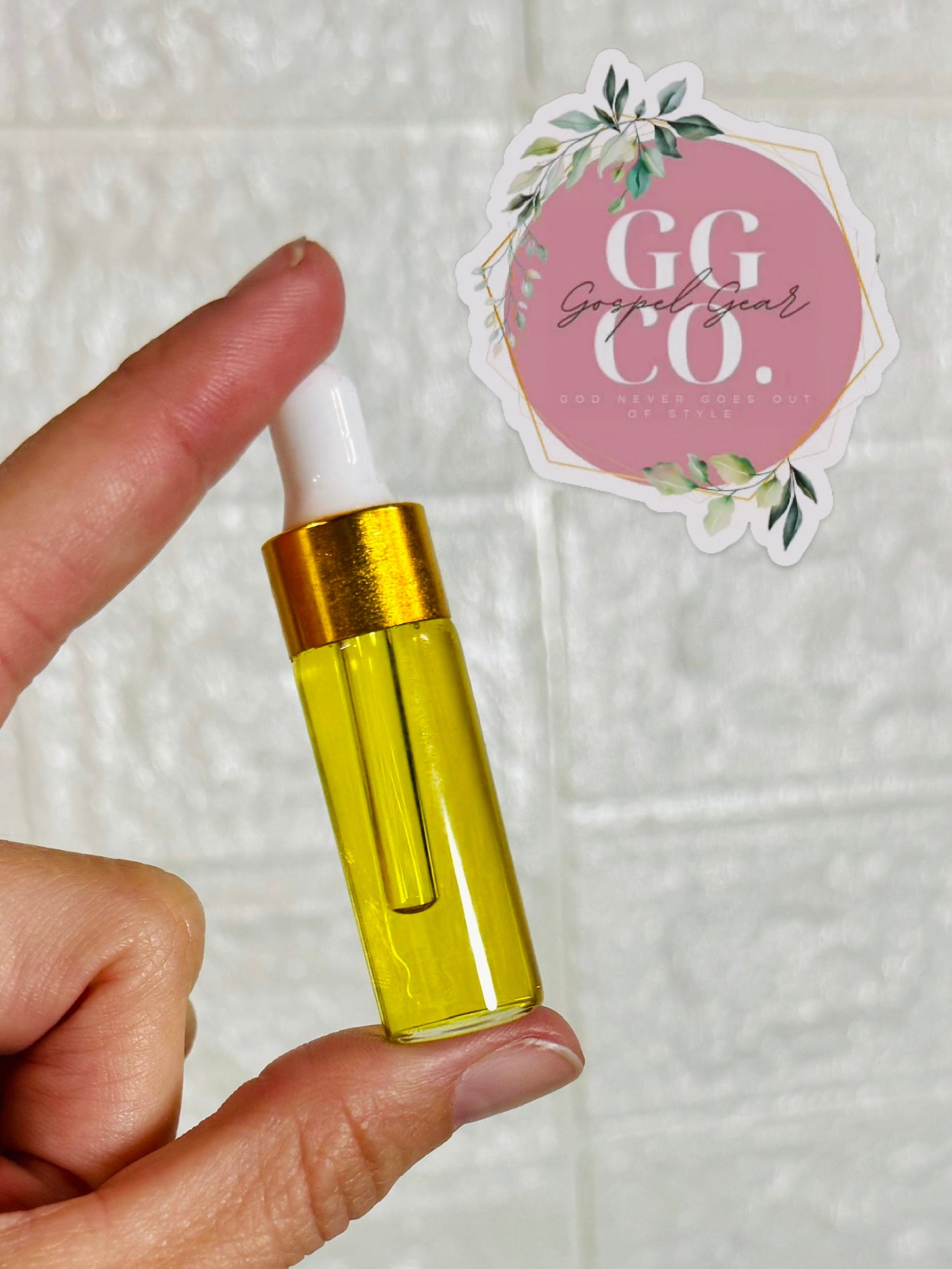 Christian Anointing Oil - Anointing Oil Dropper Bottles - Holy Oils - Prayer Oils - Christian Gift