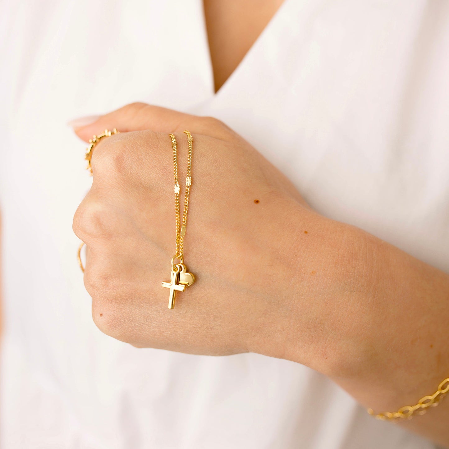 Steadfast Love Necklace - Christian Necklace - Fine Jewelry - Christian Gift