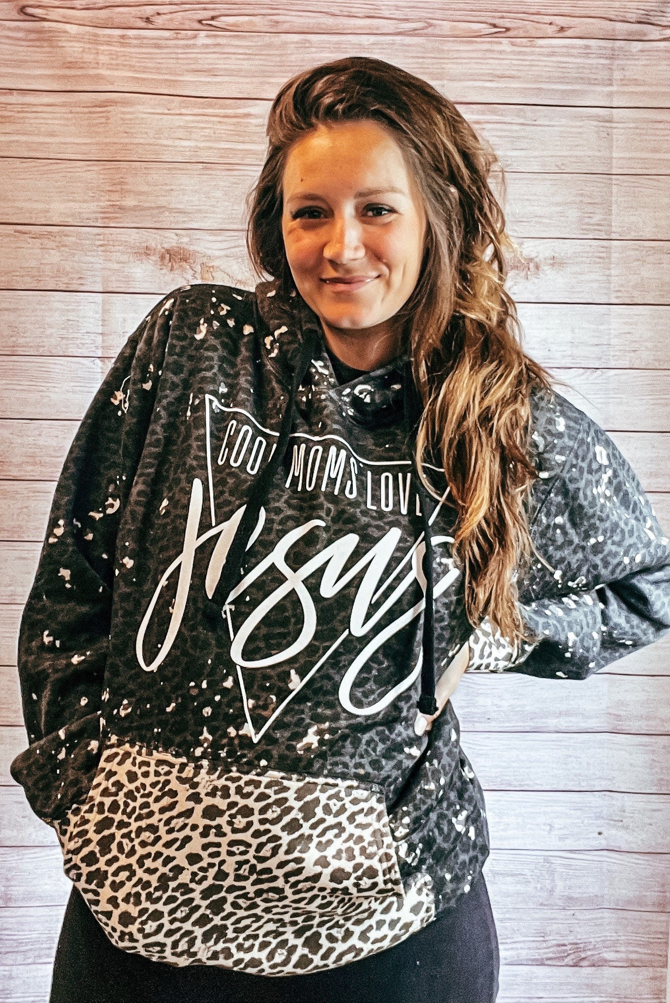 Christian Pullover - Cool Moms Hoodie - Jesus Pullover - Trendy Christian Pullover - Christian Gift - Christian Apparel (6-1)