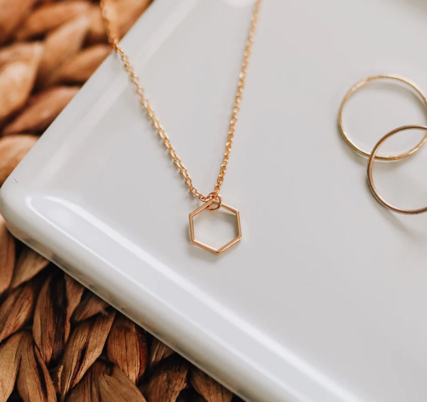 Christian Necklace - Never Alone Necklace - Christian Jewelry - Christian Gift - Christian Apparel - Necklace - 18k Gold Necklace