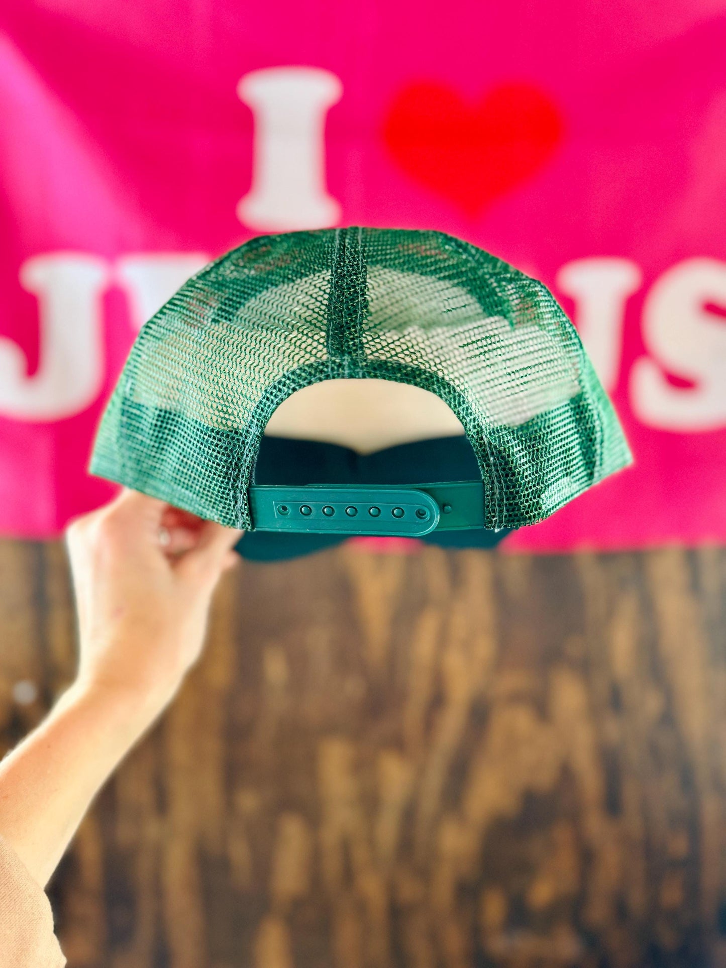 Christian Embroidered Trucker Hat, Hard Fought Hallelujah Trucker Hat, Foam Mesh Cap, Jesus Trucker Hat, Trucker Hat, Christian Gift, Hat