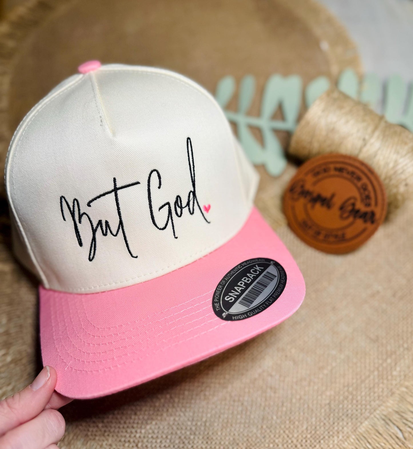 Christian Embroidered Hat, But God Hat, Vintage Hat, Jesus Hat, Dad Hat, Christian Gift, Embroidered Canvas Hat, Baseball Hat