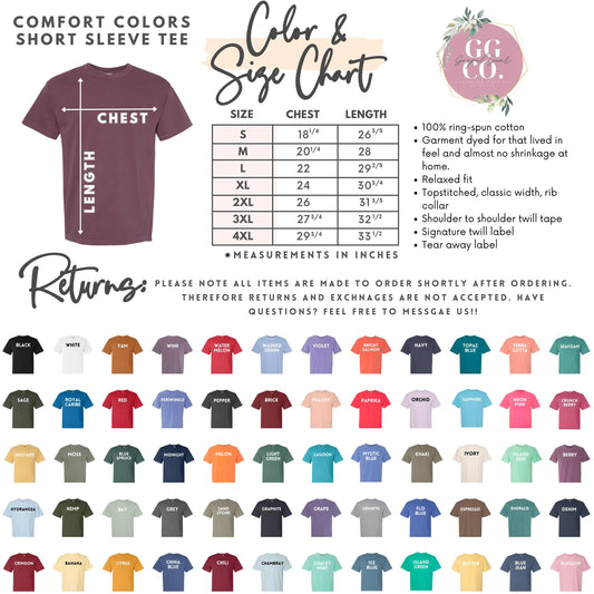 a t - shirt size chart for a short sleeve shirt