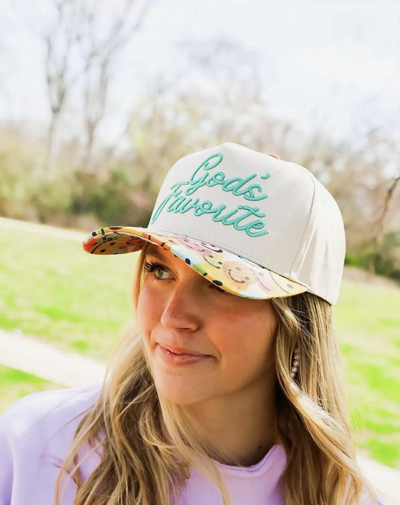God's Favorite Puff Embroidered Hat