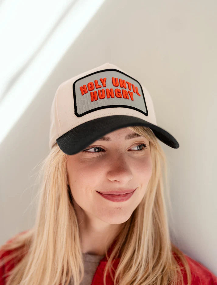Holy Until Hungry Puff Embroidered Hat
