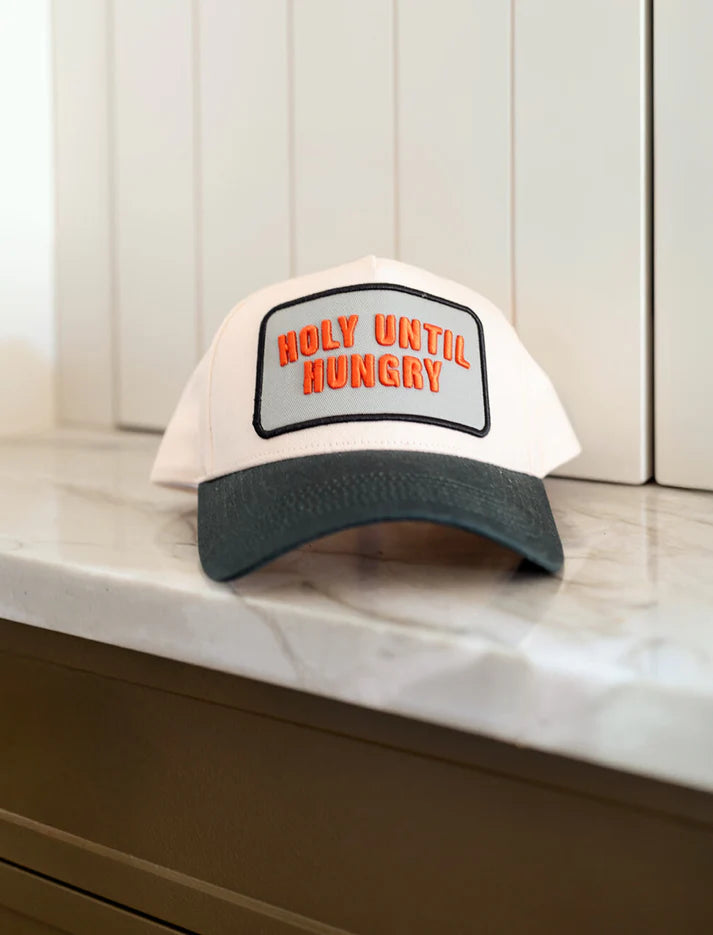 Holy Until Hungry Puff Embroidered Hat