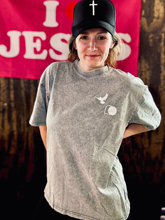 Jesus Is Alive Shirt - Acid Wash Tee - Christian Shirt - Jesus Tee - Christian Gift - Christian Apparel