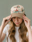 YHWH Floral Puff Embroidered Hat