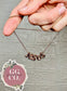 Jesus Bubble Name Necklace - Christian Jewelry - Christian Necklace  - Christian Gift