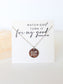 Faith Over Fear Pendant Necklace (D1)