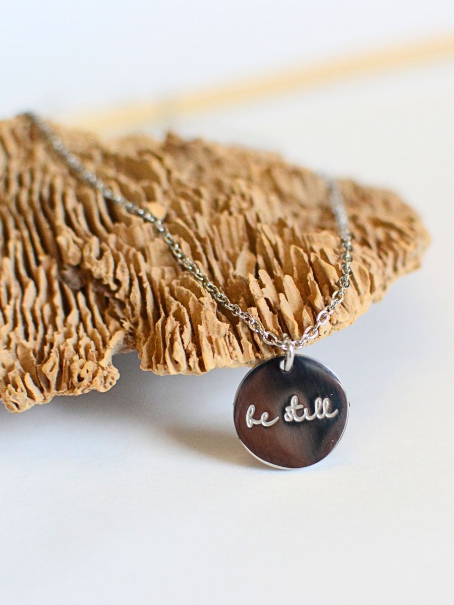 Be Still Pendant Necklace (C2)