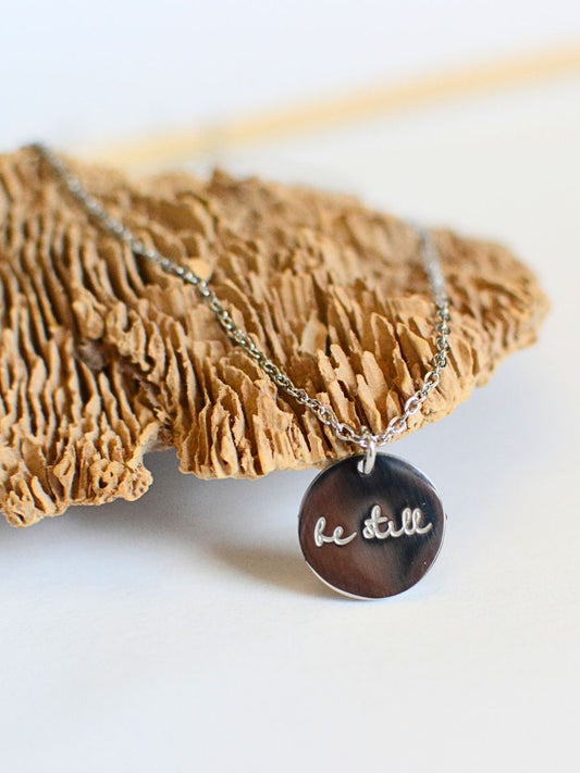 Be Still Pendant Necklace