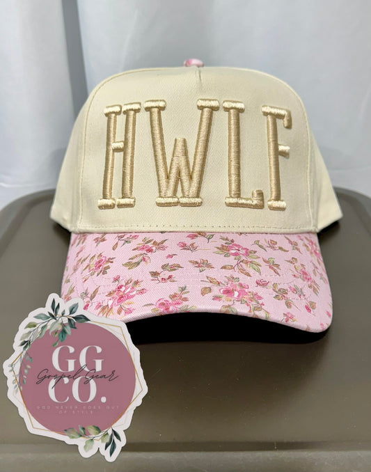 HWLF (He Would Love First) Puff Embroidered Hat