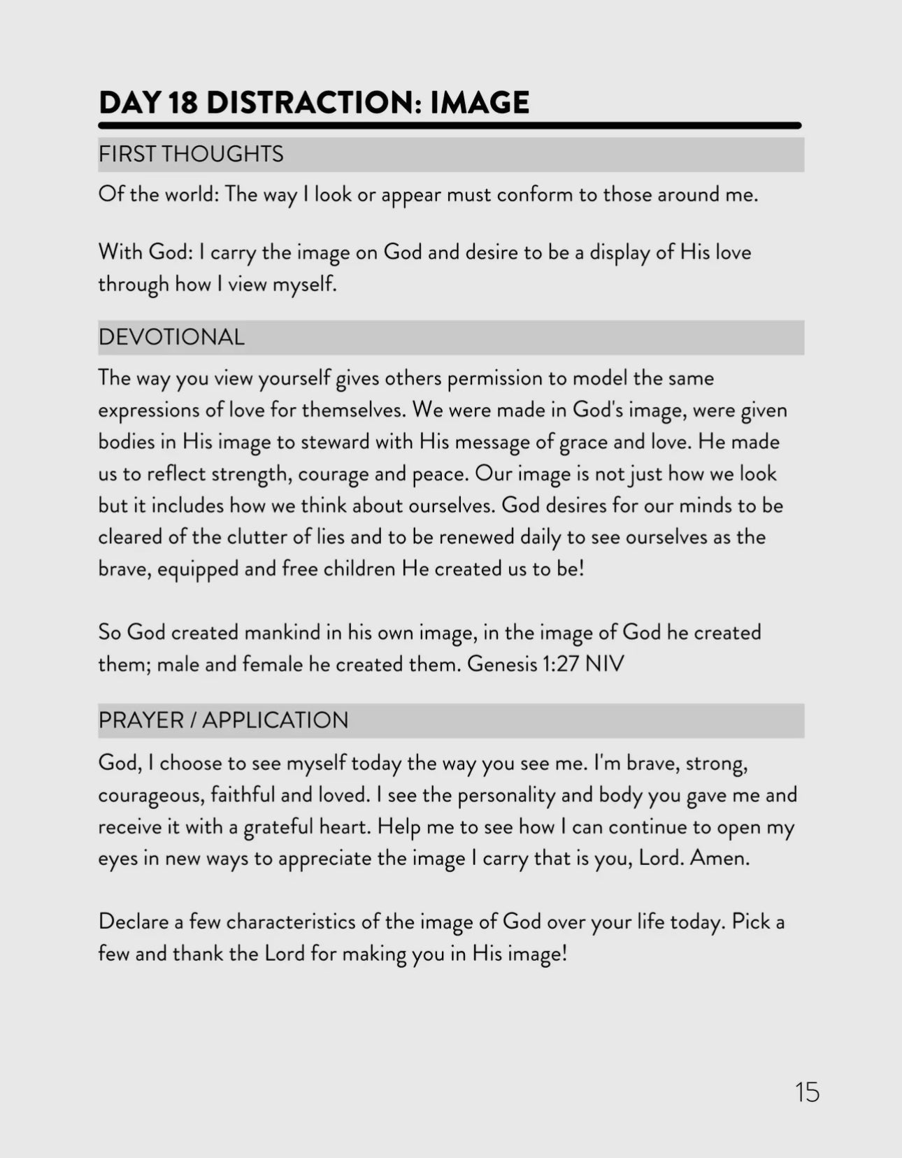 Distracted - 40 days to know God more & live more freed!