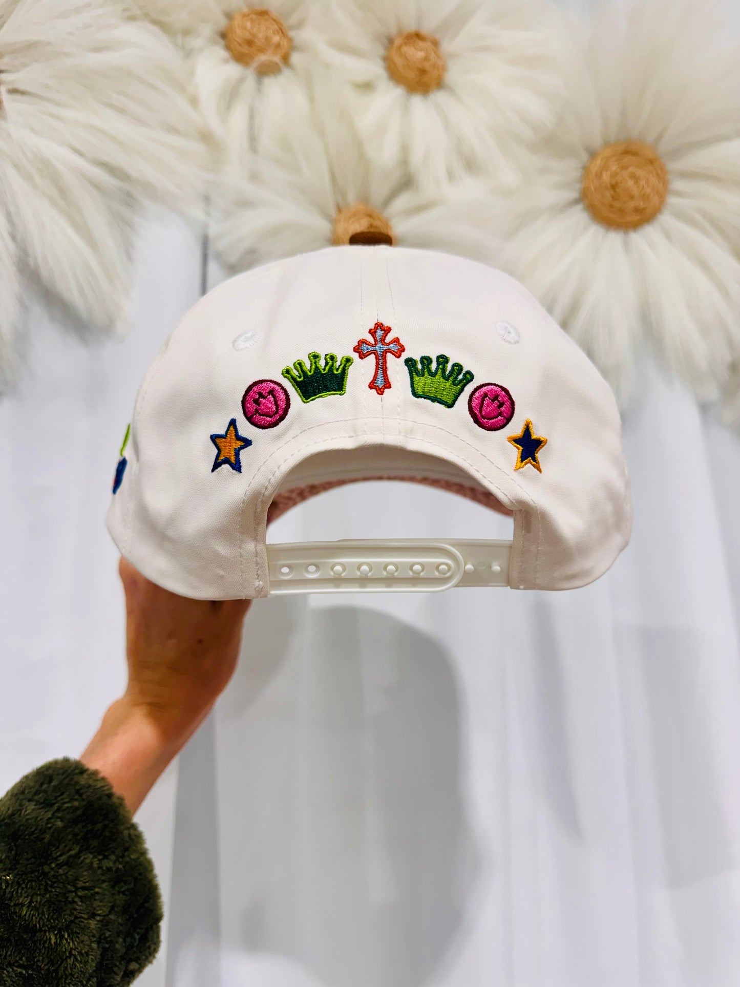 Jesus Loves You - Fawn - Puff Embroidered Hat