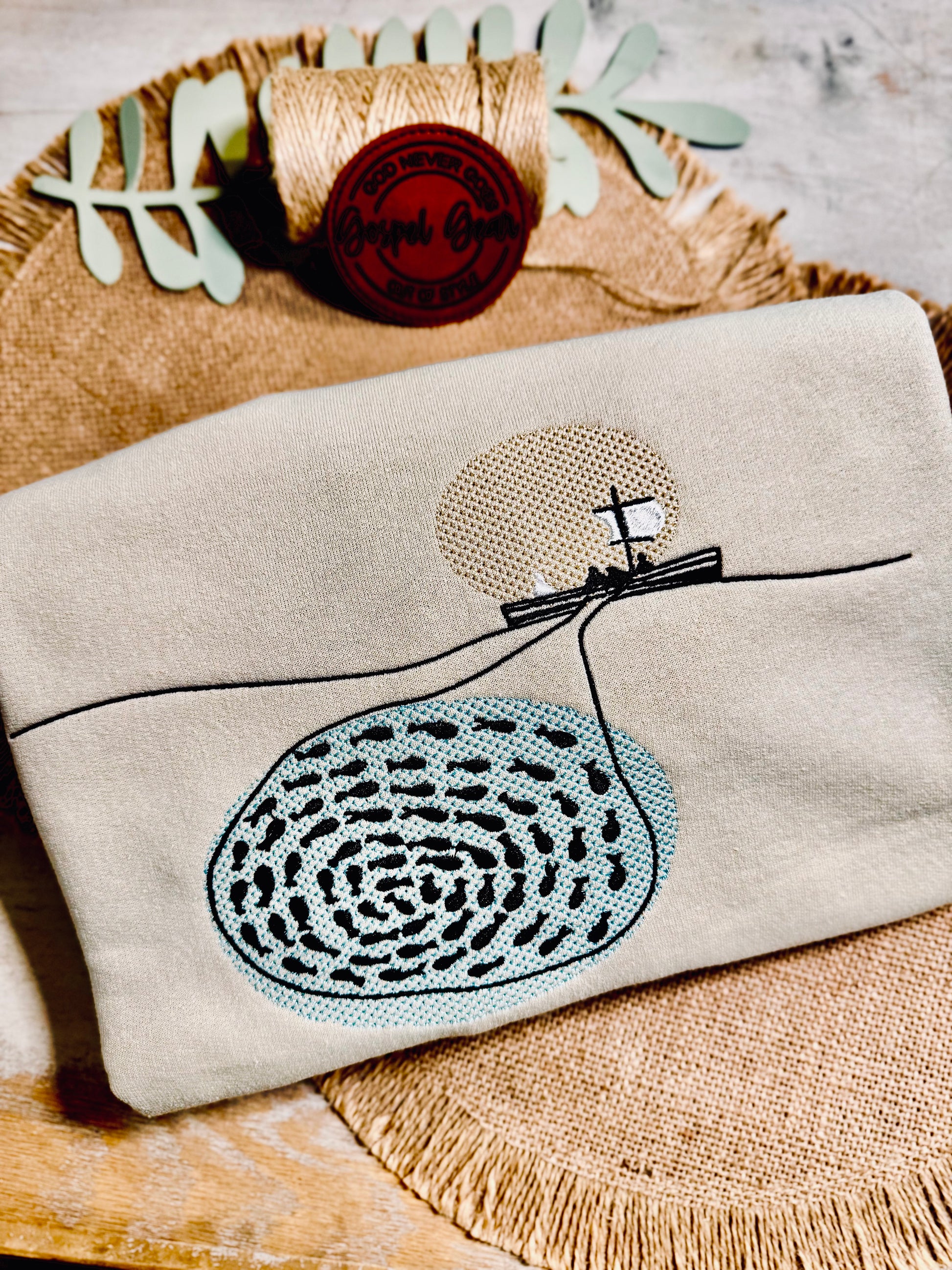 christian embroidered dress shirts Fishers Of Men Embroidered Shirt, Christian Sweatshirt, Embroidered Jesus Shirt, Christian Shirt, Christian Gift
