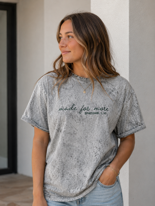 Made For More Color Blast Embroidered Shirt
