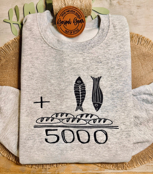 God Math Embroidered Shirt, Christian Sweatshirt, Embroidered Jesus Shirt, Christian Shirt, Christian Gift