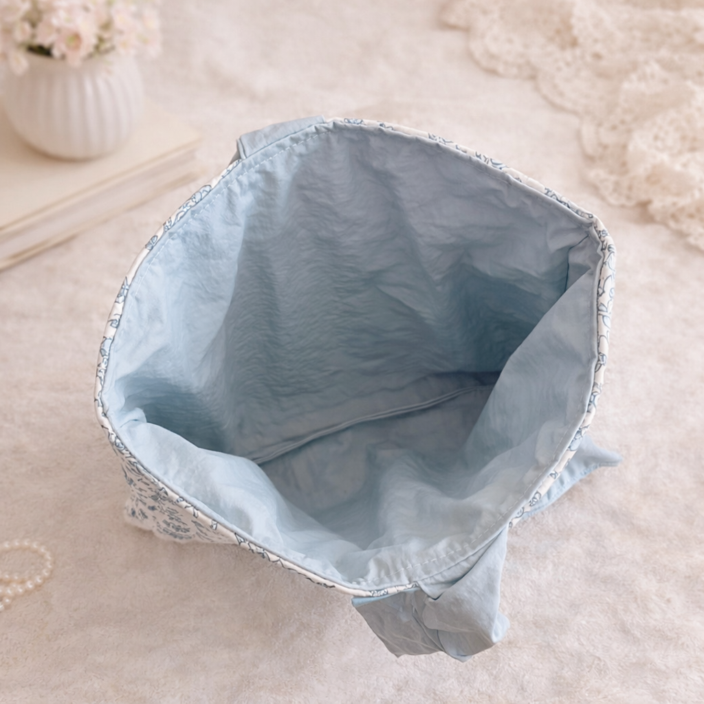 Floral Quilted Bible Bow Bag - Christian Bible Bag - Womens Bible Cover - Quilt Bible Bow Bag - Floral Bible Cover - Christian Gift