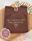 Im A Project That Keeps Jesus Busy Embroidered Shirt - Embroidered Christian Shirt