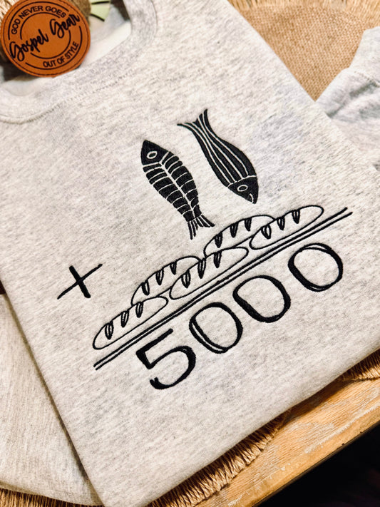 God Math Embroidered Shirt, Christian Sweatshirt, Embroidered Jesus Shirt, Christian Shirt, Christian Gift