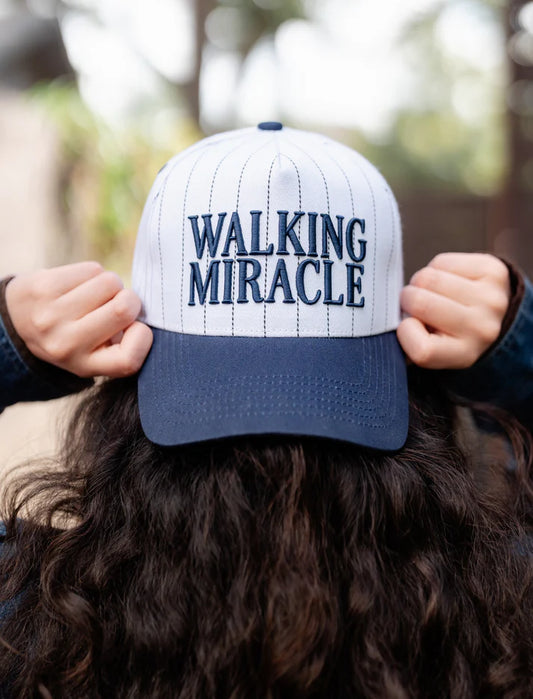 Walking Miracle Puff Embroidered Hat
