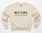 Coffee And Jesus Embroidered Shirt