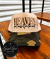 Heaven Don't Miss It For The World Embroidered Hat