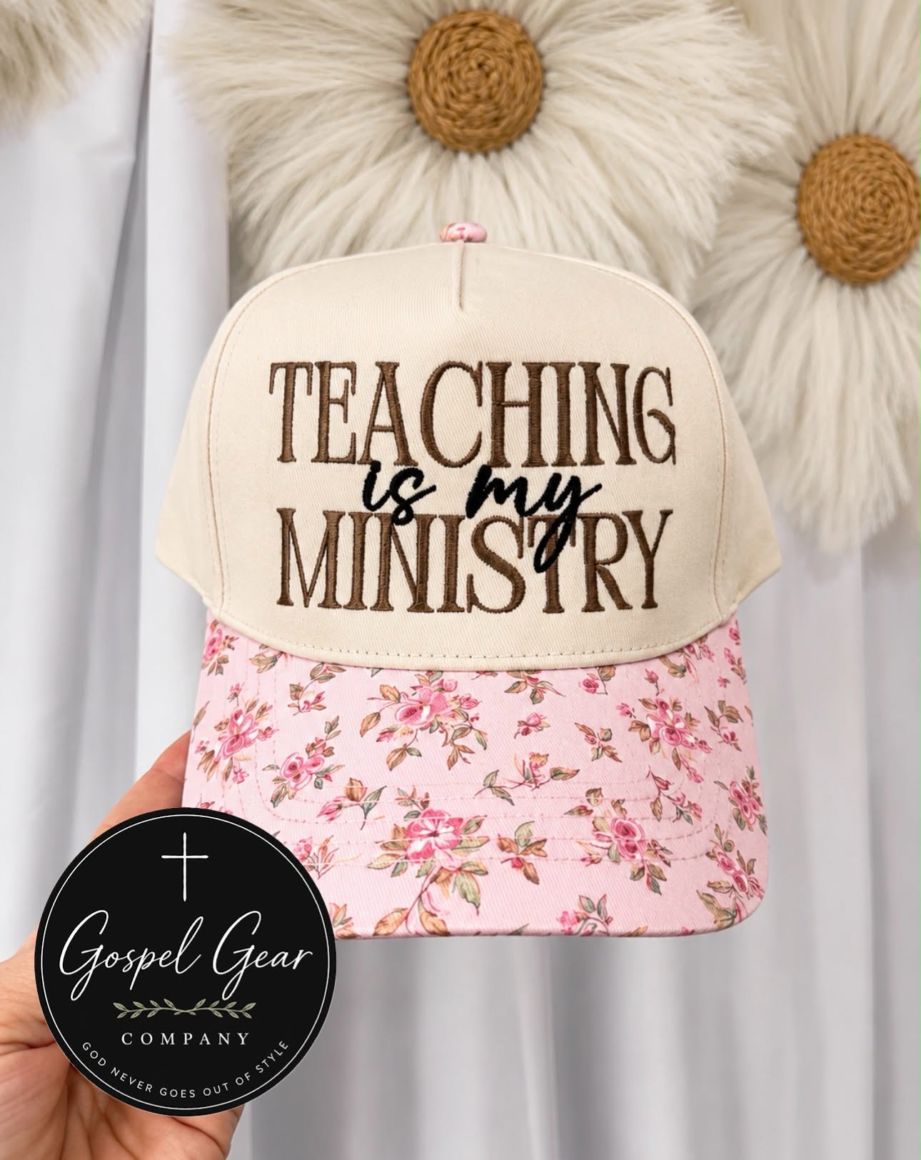 Teaching Is My Ministry Embroidered Hat