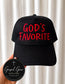 God's Favorite Embroidered Hat
