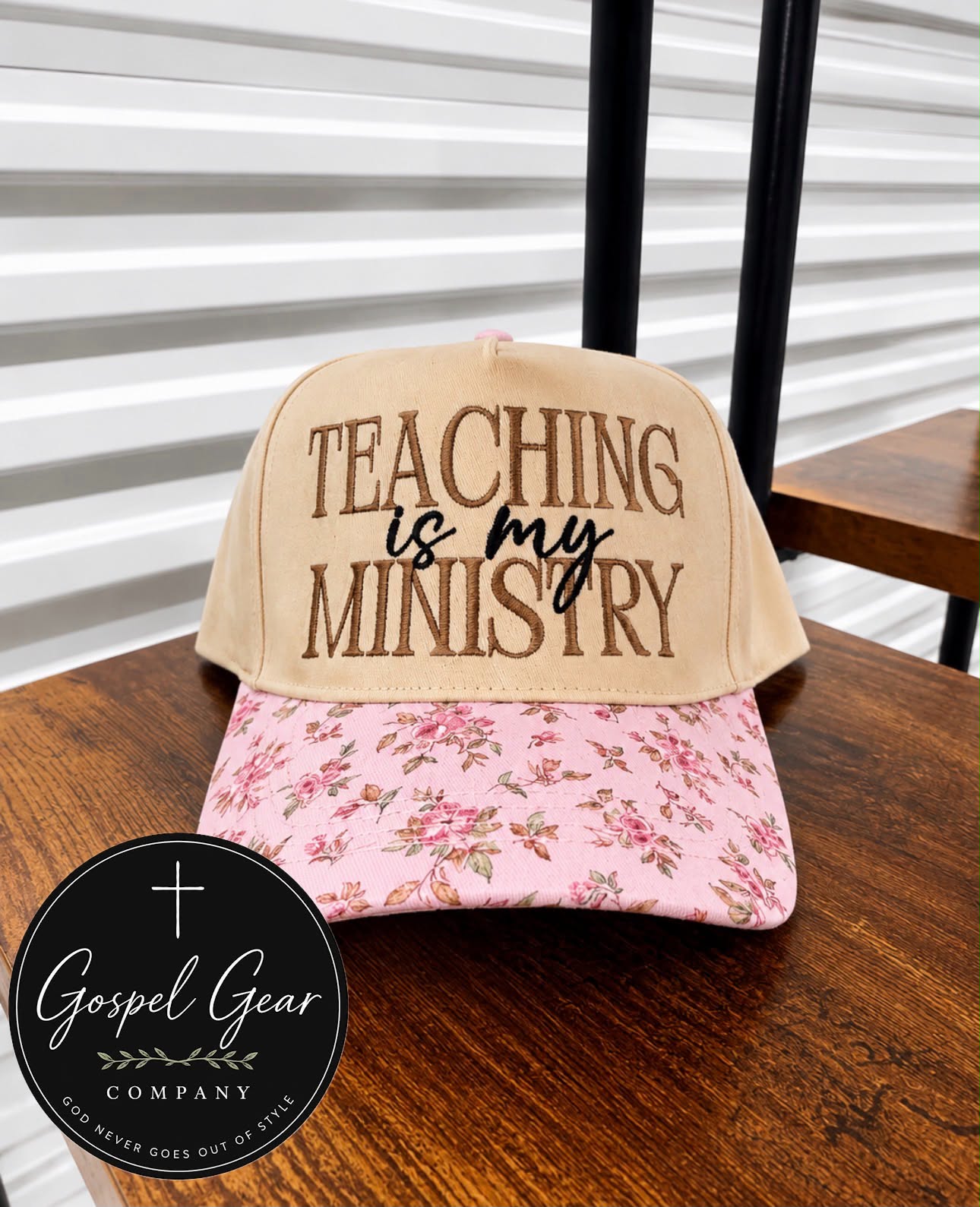 Teaching Is My Ministry Embroidered Hat