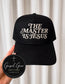 The Master Is Jesus Embroidered Hat