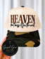 Heaven Don't Miss It For The World Embroidered Hat