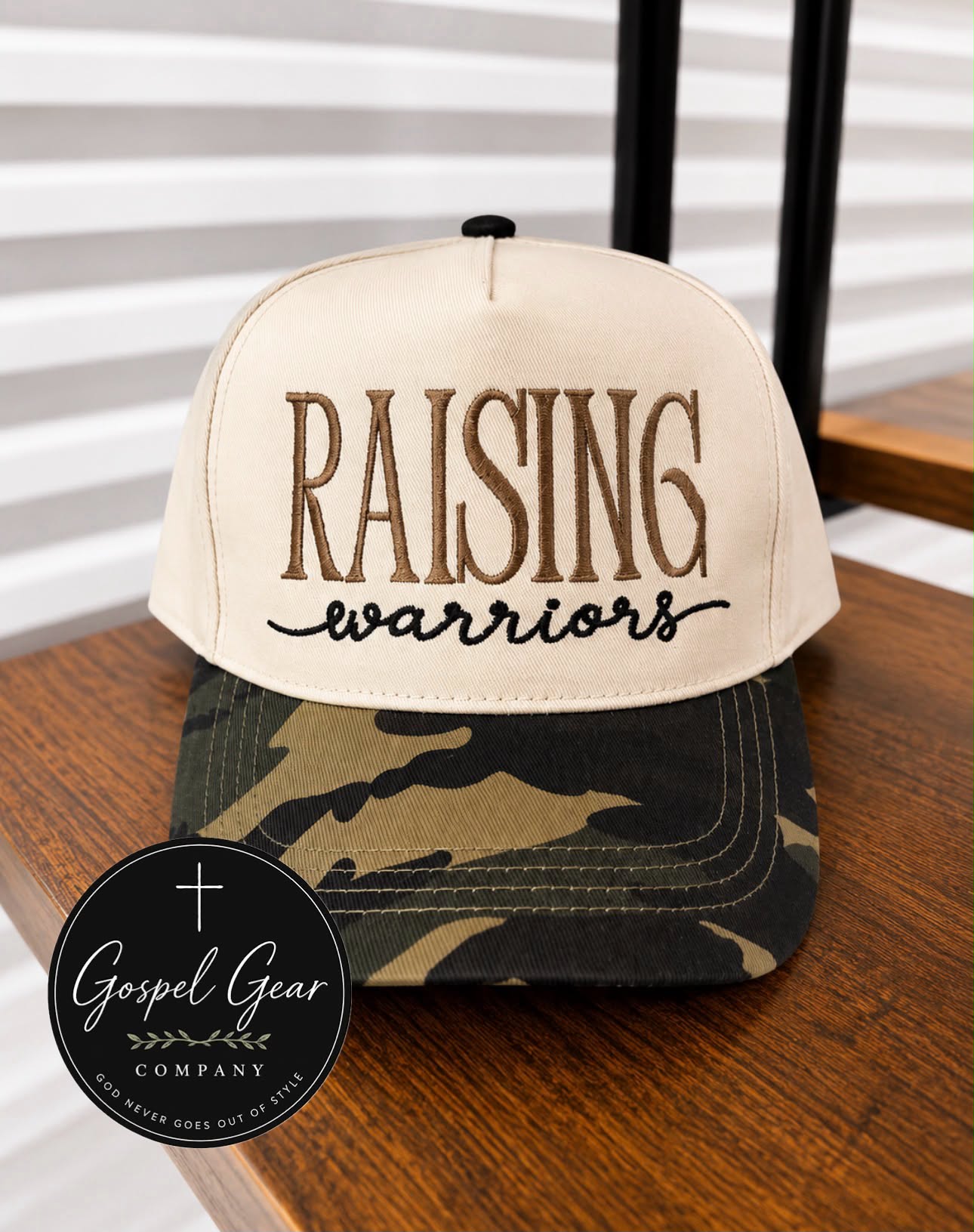 Raising Warriors Embroidered Hat