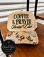 Coffee And Prayer Social Club Embroidered Hat