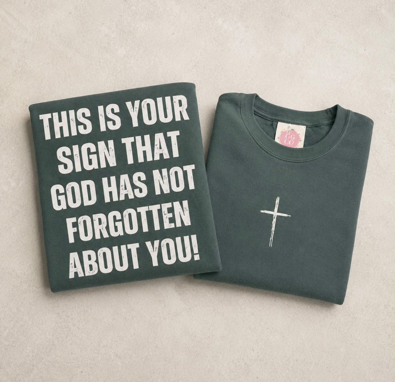 This Is Your Sign - Blue Spruce Comfort Colors Tee