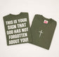 This Is Your Sign - Military Green Crewneck Sweatshirt
