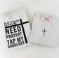 Dear Person Behind Me Need Prayer? - Ash Crewneck Sweatshirt