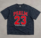 Psalm 23 Acid Wash Tee - Black Acid Wash Colortone Tee
