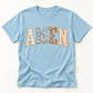 Amen Floral Patchwork Graphic Shirt