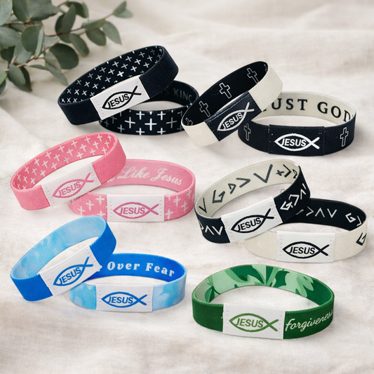 Daily Prayer Bracelet - Tap To Pray - Christian Scripture Bracelet - Christian Gift