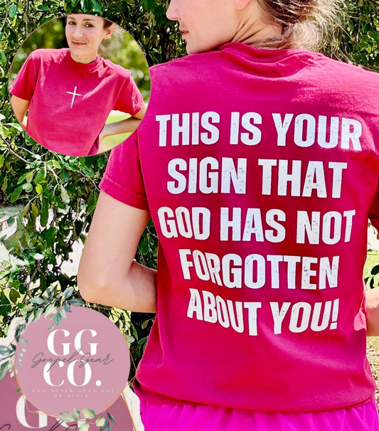 This Is Your Sign - Christian Shirt - Christian Apparel - Graphic Tee - Christian Gift