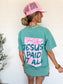 Guest Check Jesus Paid It All - Seafoam Comfort Colors Tee